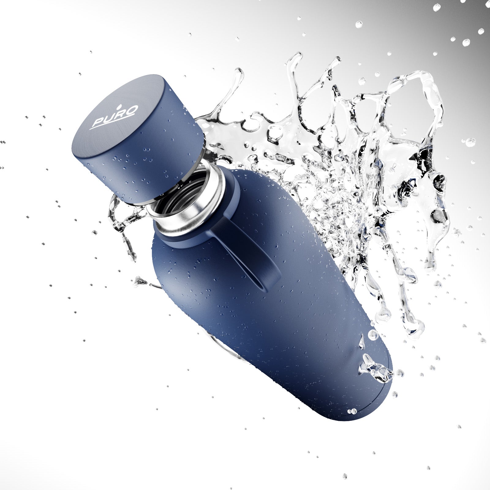 Borraccia termica ermetica 500ml “Hydro 5” in acciaio inossidabile